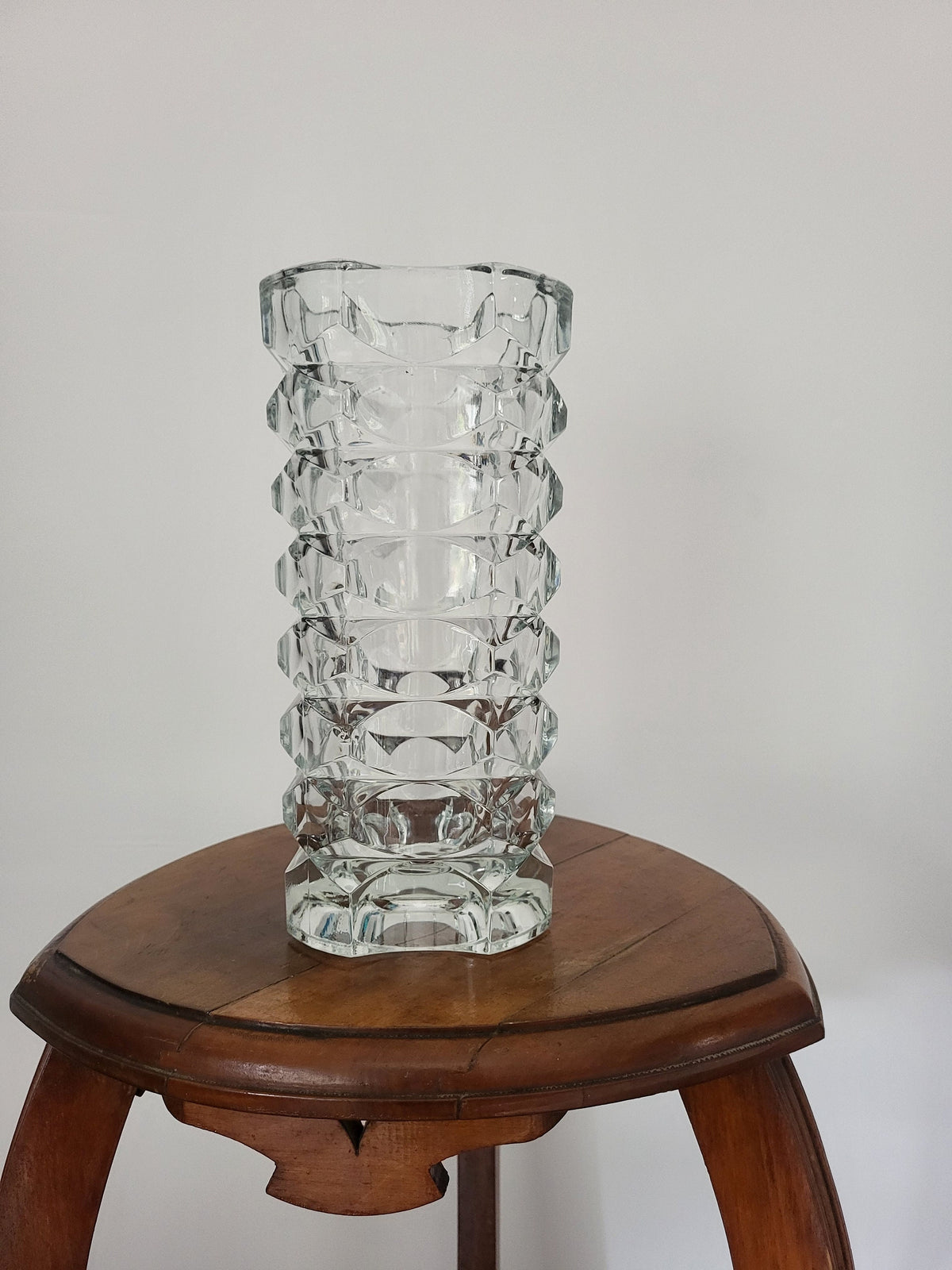 Vase Windsor Luminarc France 1970 vintage
