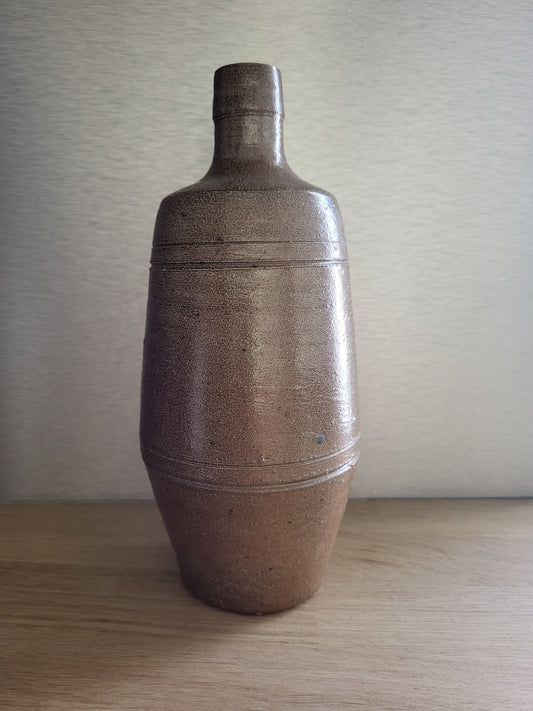 Ancienne bouteille grès brun
