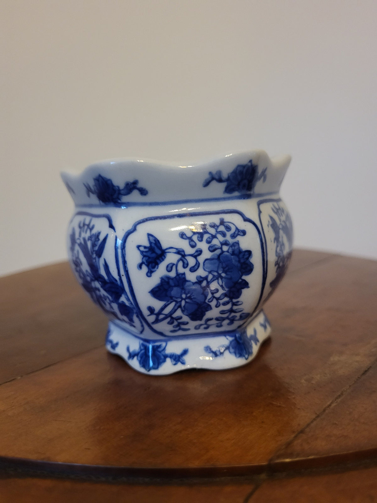 Petit pot hexagonale ceramique