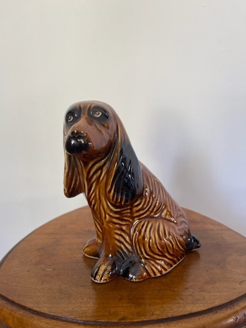 Chien céramique figurine animal