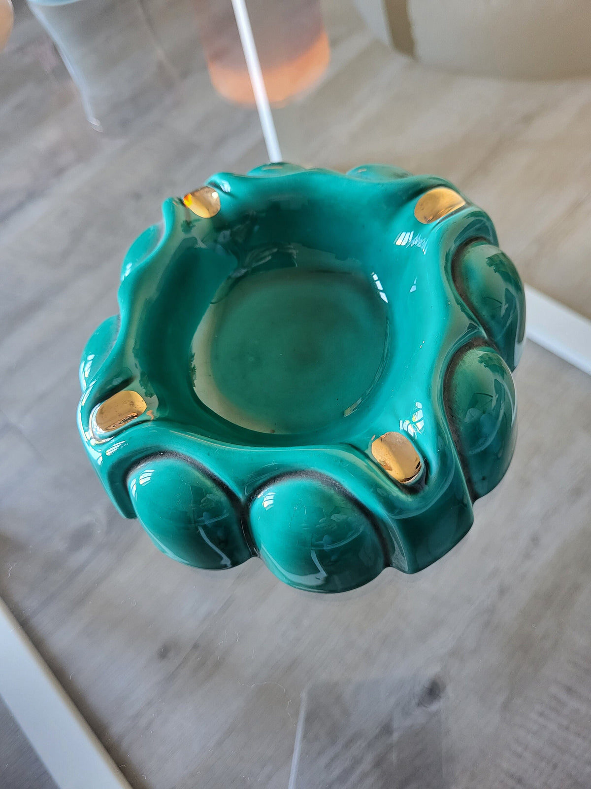 Cendrier vert Verceram Vide poche vert