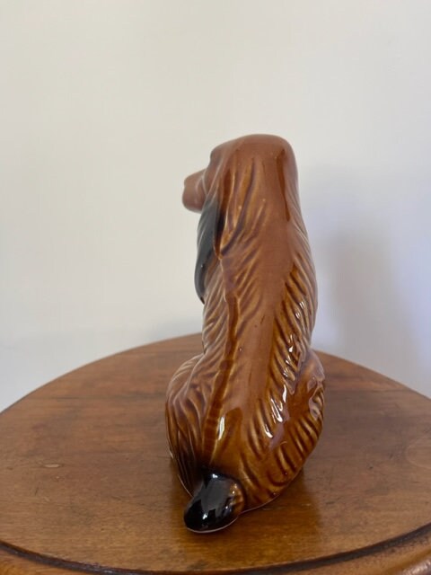 Chien céramique figurine animal