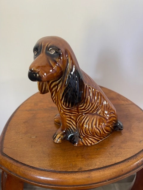 Chien céramique figurine animal