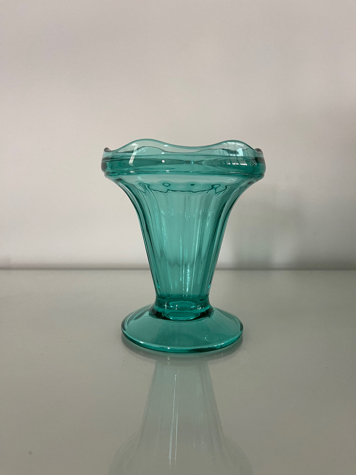 Coupe à dessert turquoise Arcopal