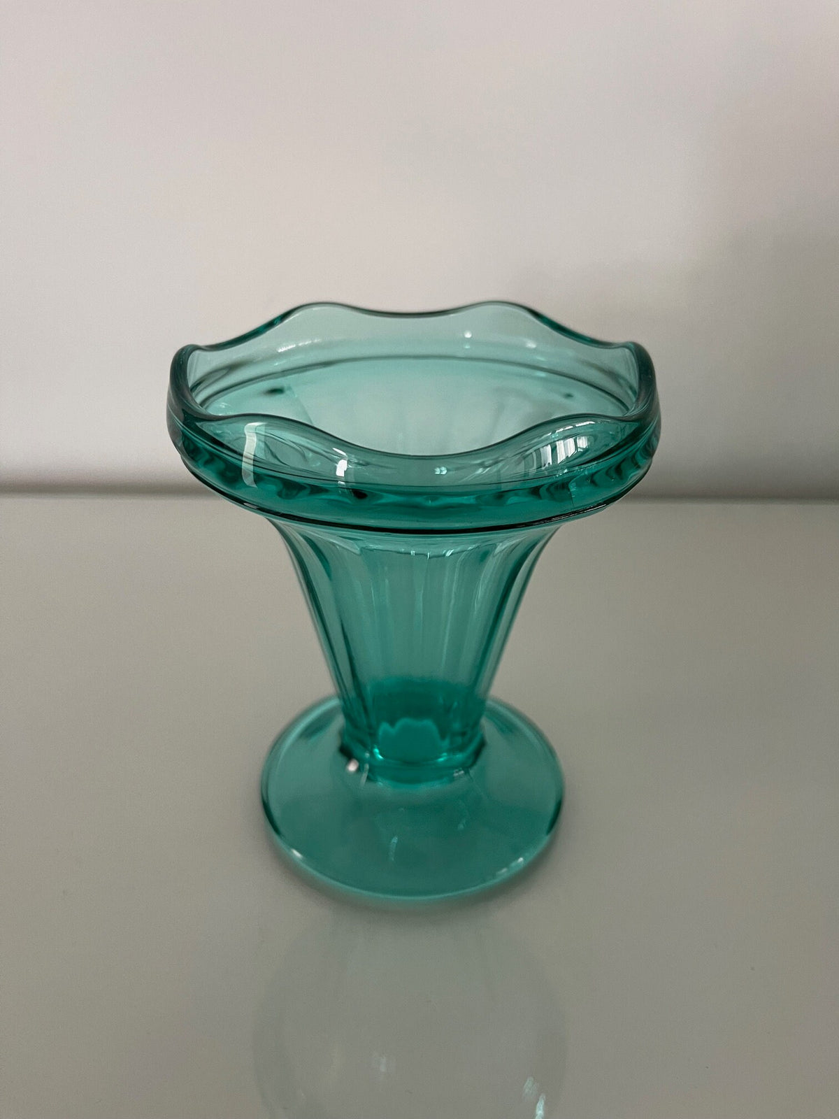 Coupe à dessert turquoise Arcopal