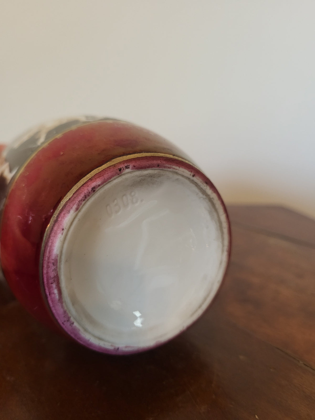 Vase en porcelaine fine