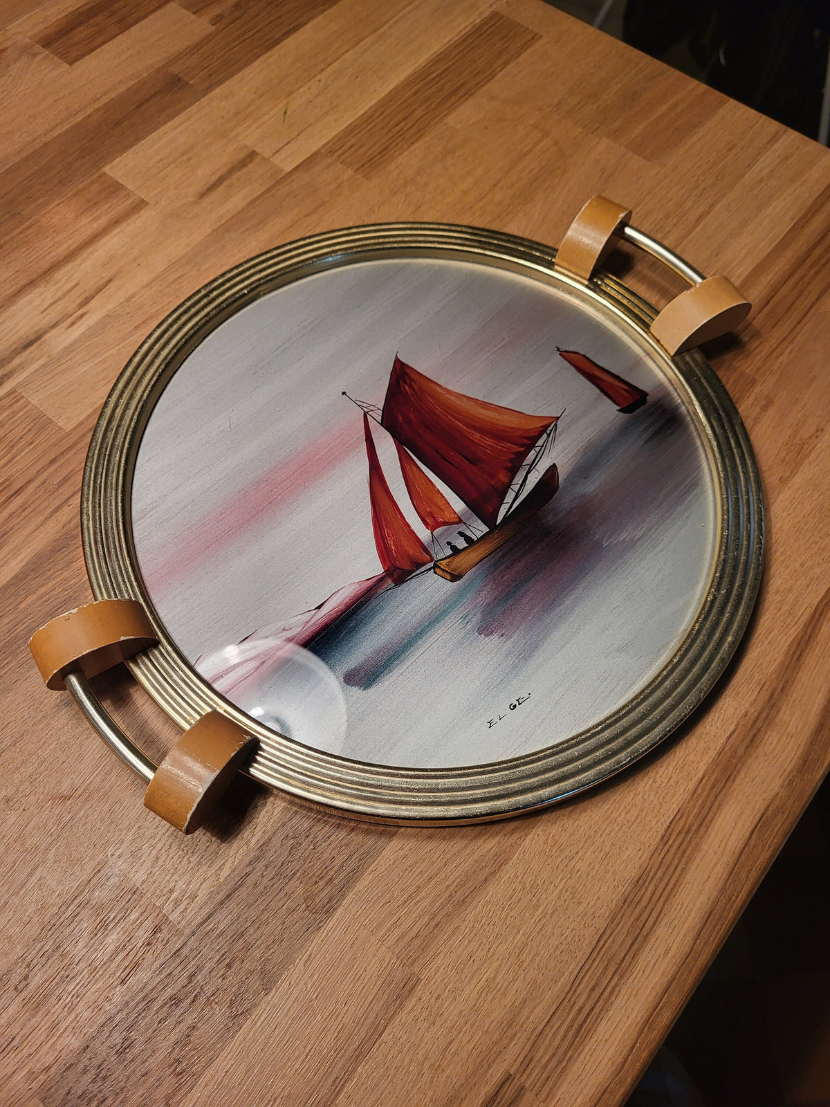 Plateau art déco