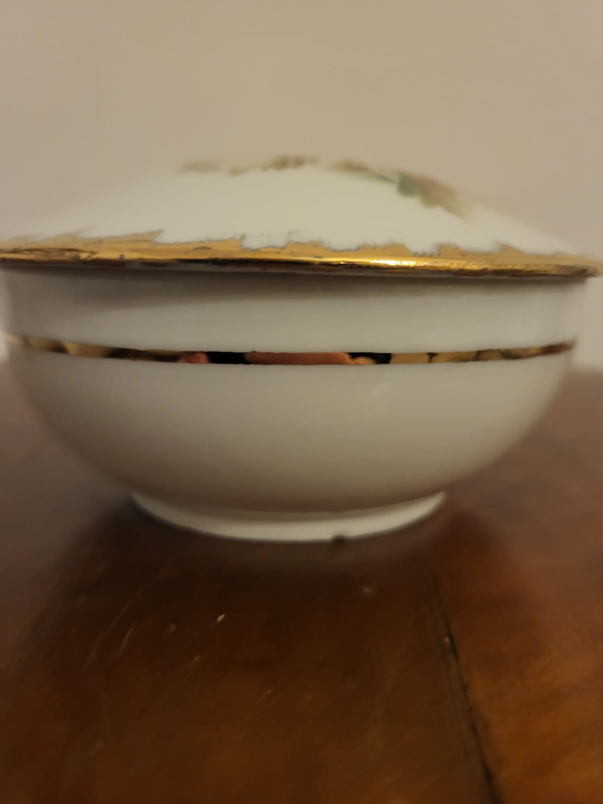 Boite à bijoux porcelaine
