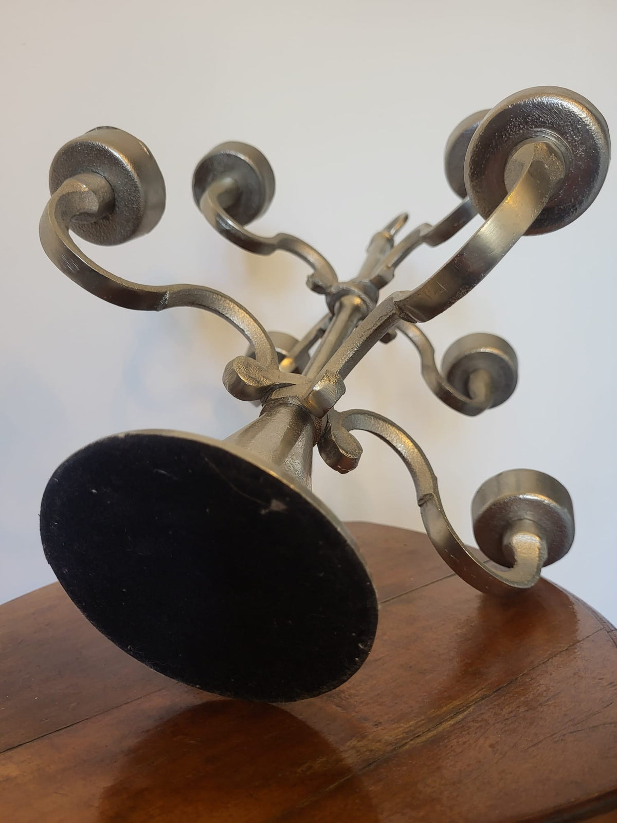 Bougeoir métal vintage