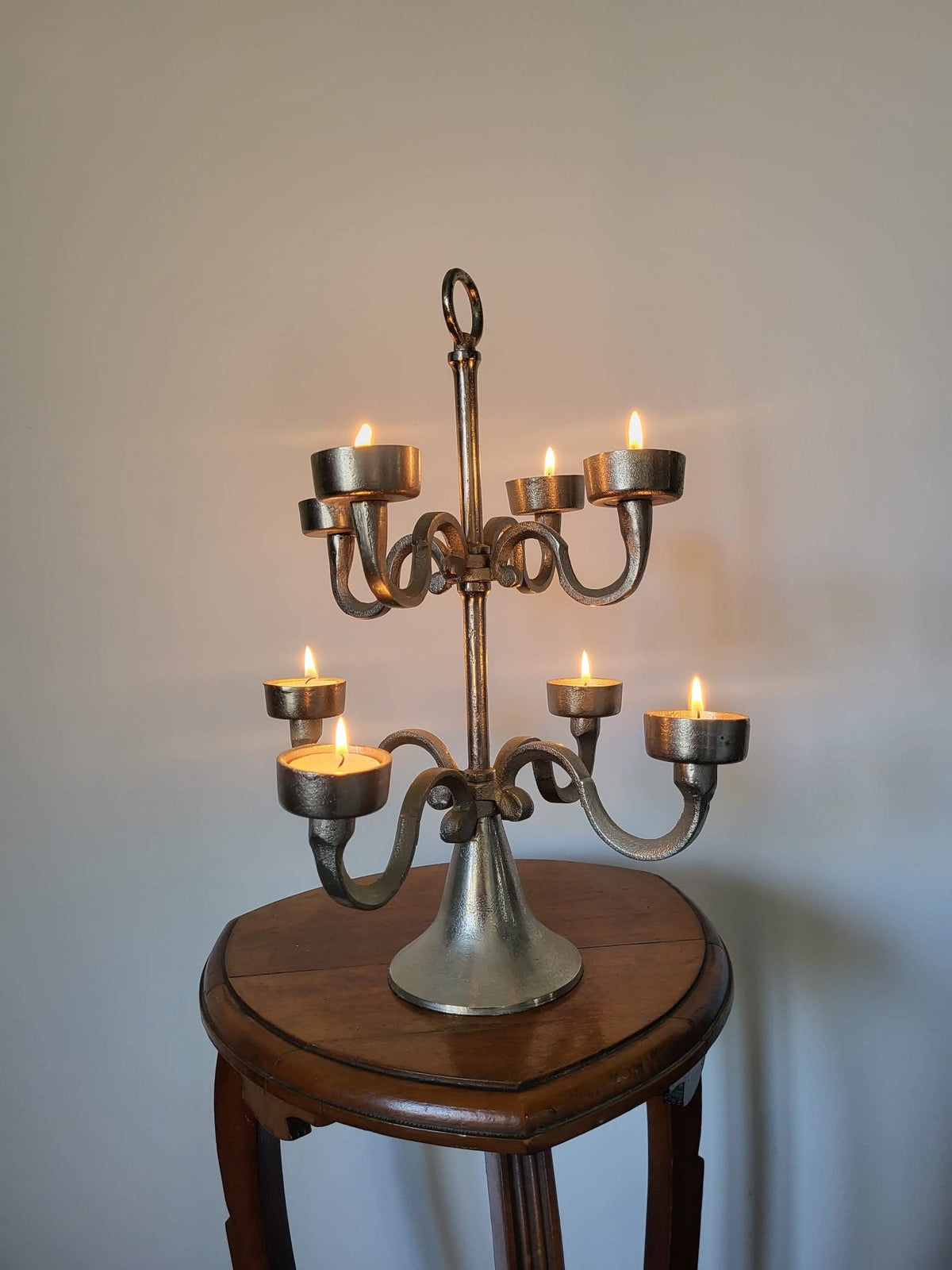 Bougeoir métal vintage