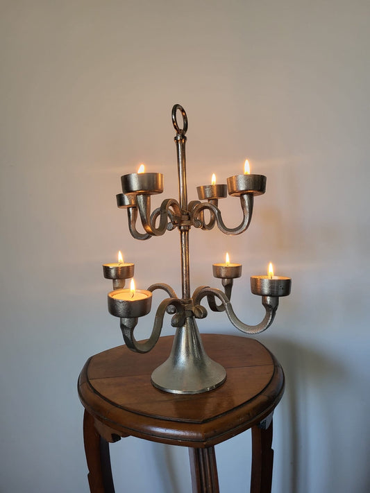 Bougeoir métal vintage