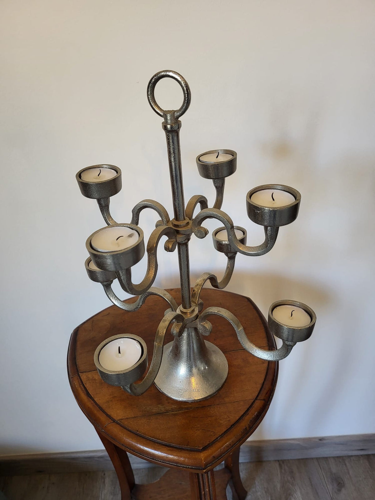 Bougeoir métal vintage