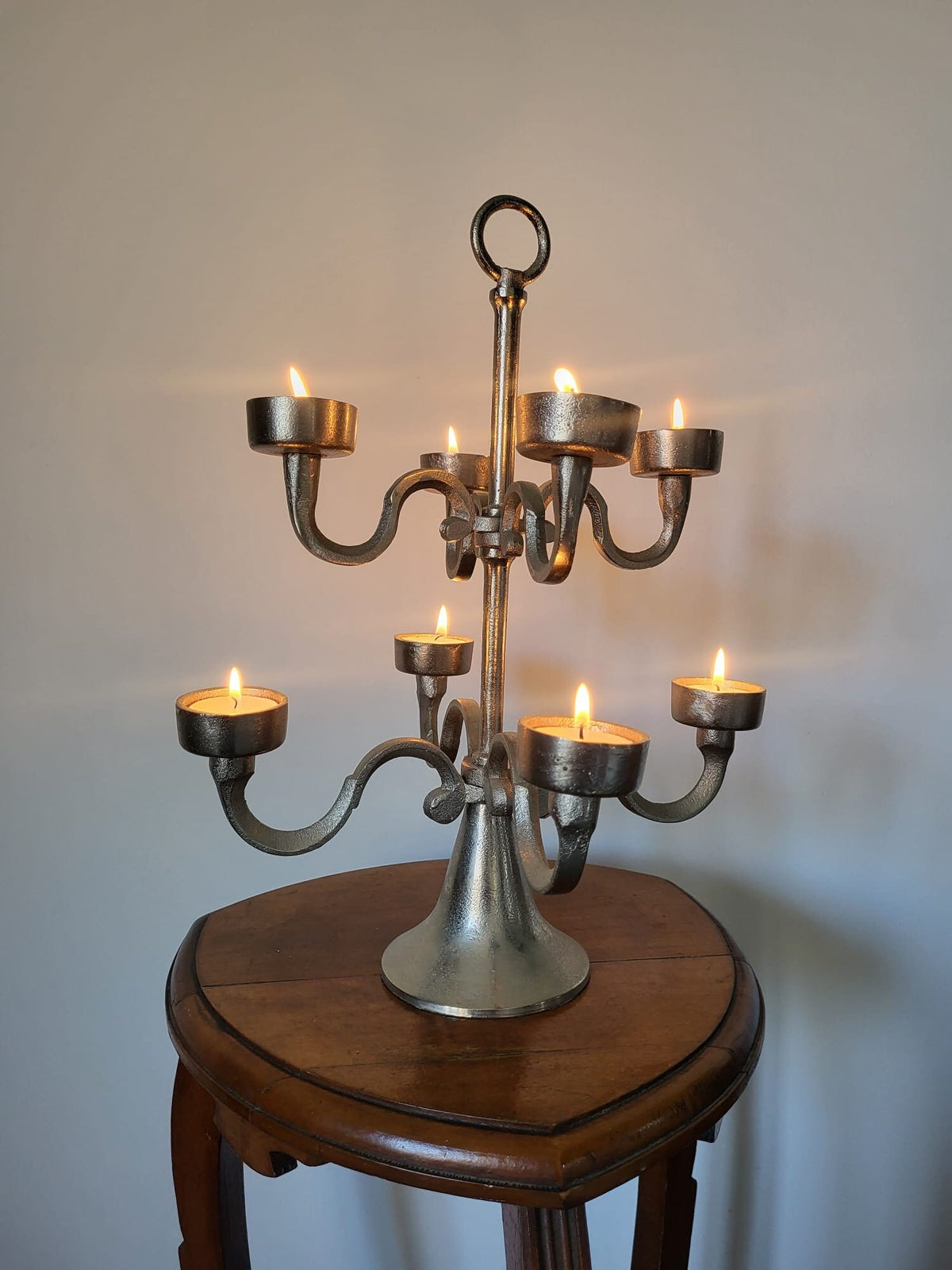 Bougeoir métal vintage