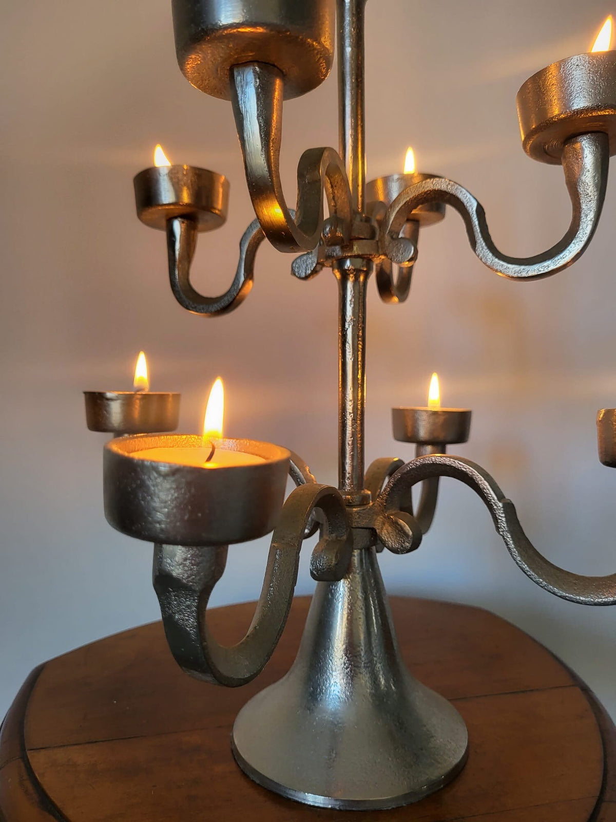 Bougeoir métal vintage