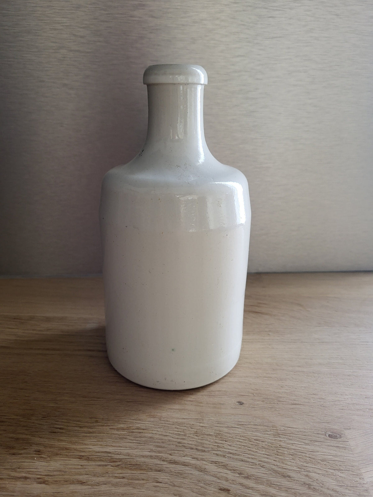 Bouteille grès blanc ancienne