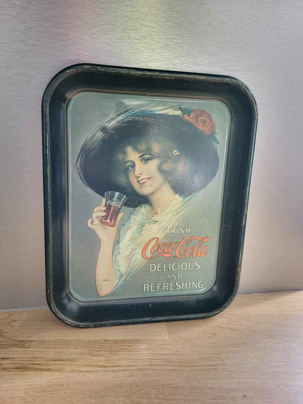 Plateau CocaCola vintage publicité