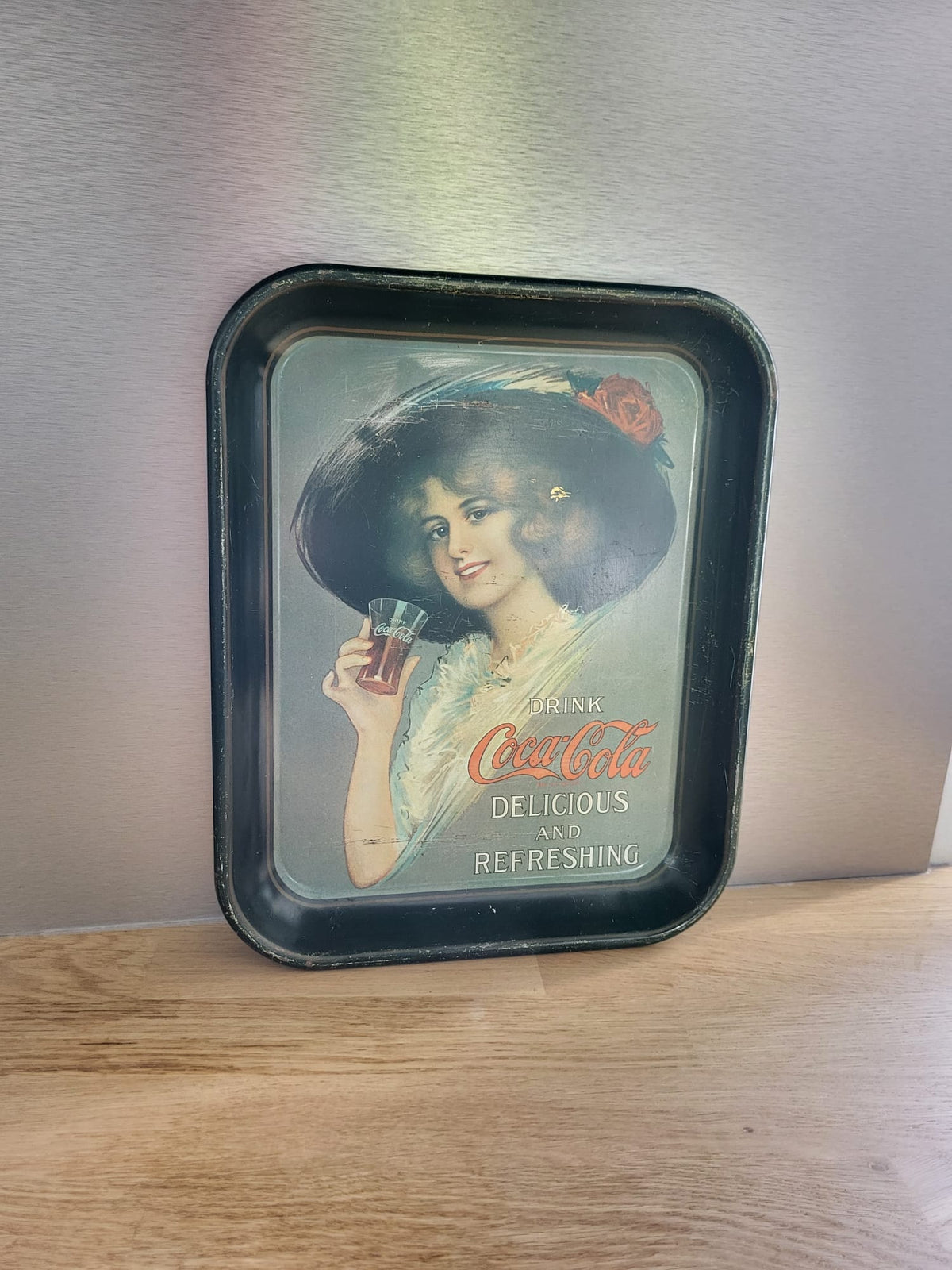 Plateau CocaCola vintage publicité