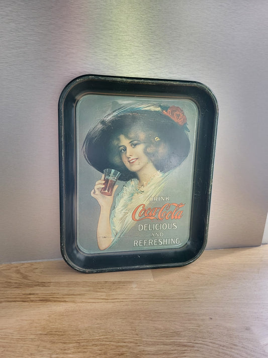 Plateau CocaCola vintage publicité
