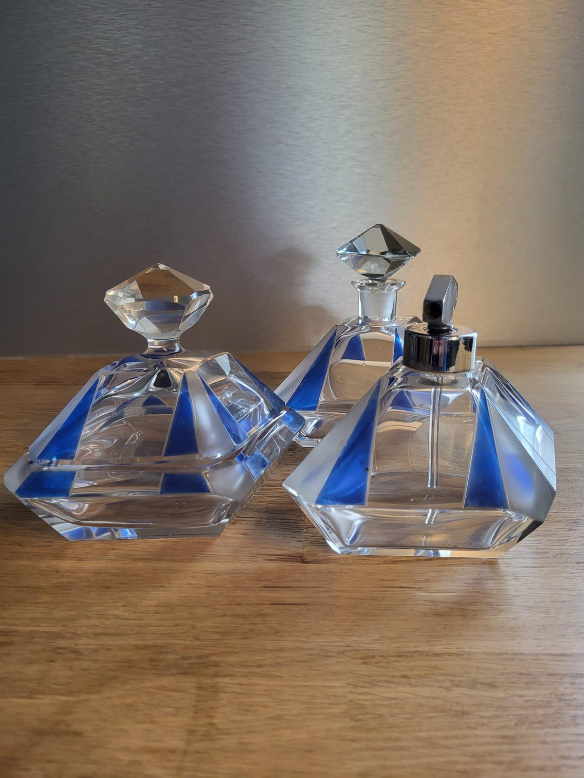 Flacons de toilette Art déco