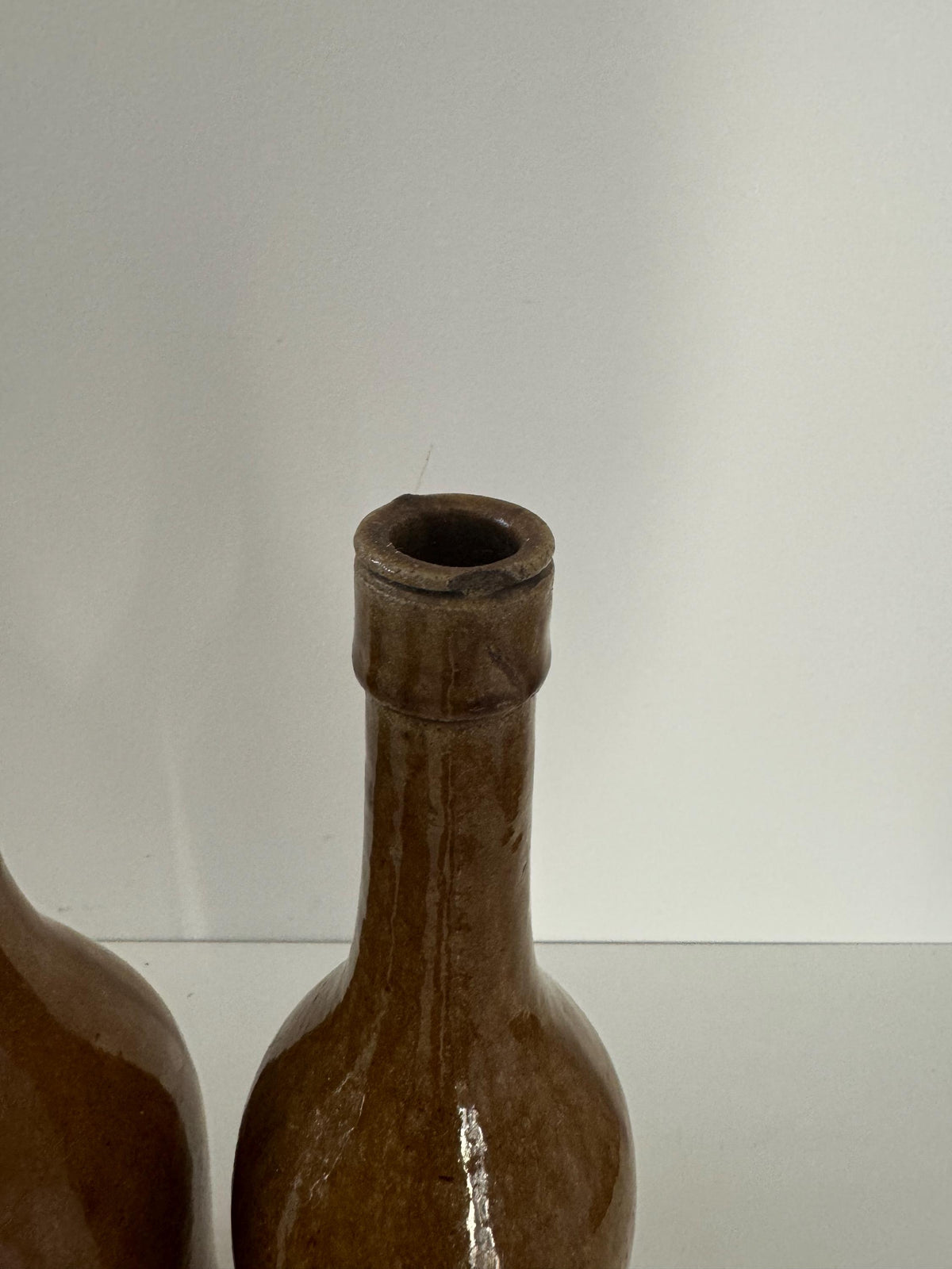 Bouteilles anciennes grès bouteilles France cidre vin