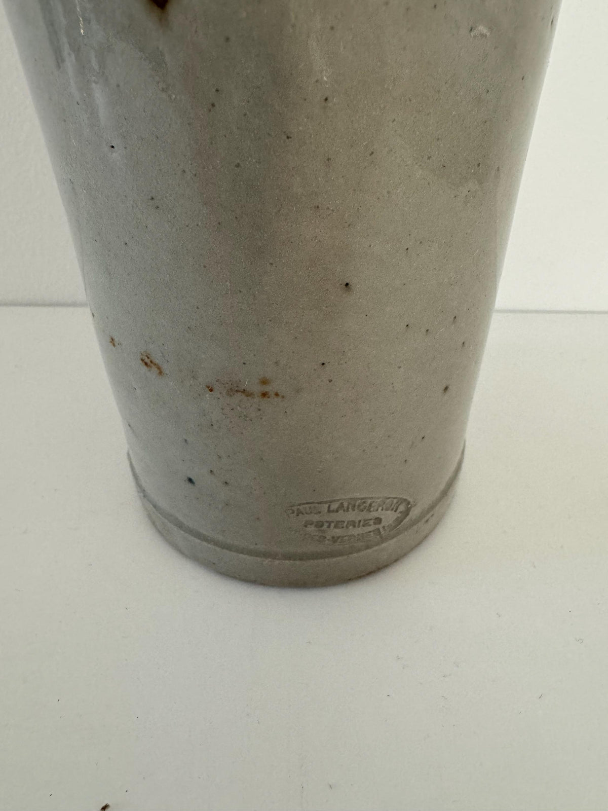Bouteille grès ancienne française vintage