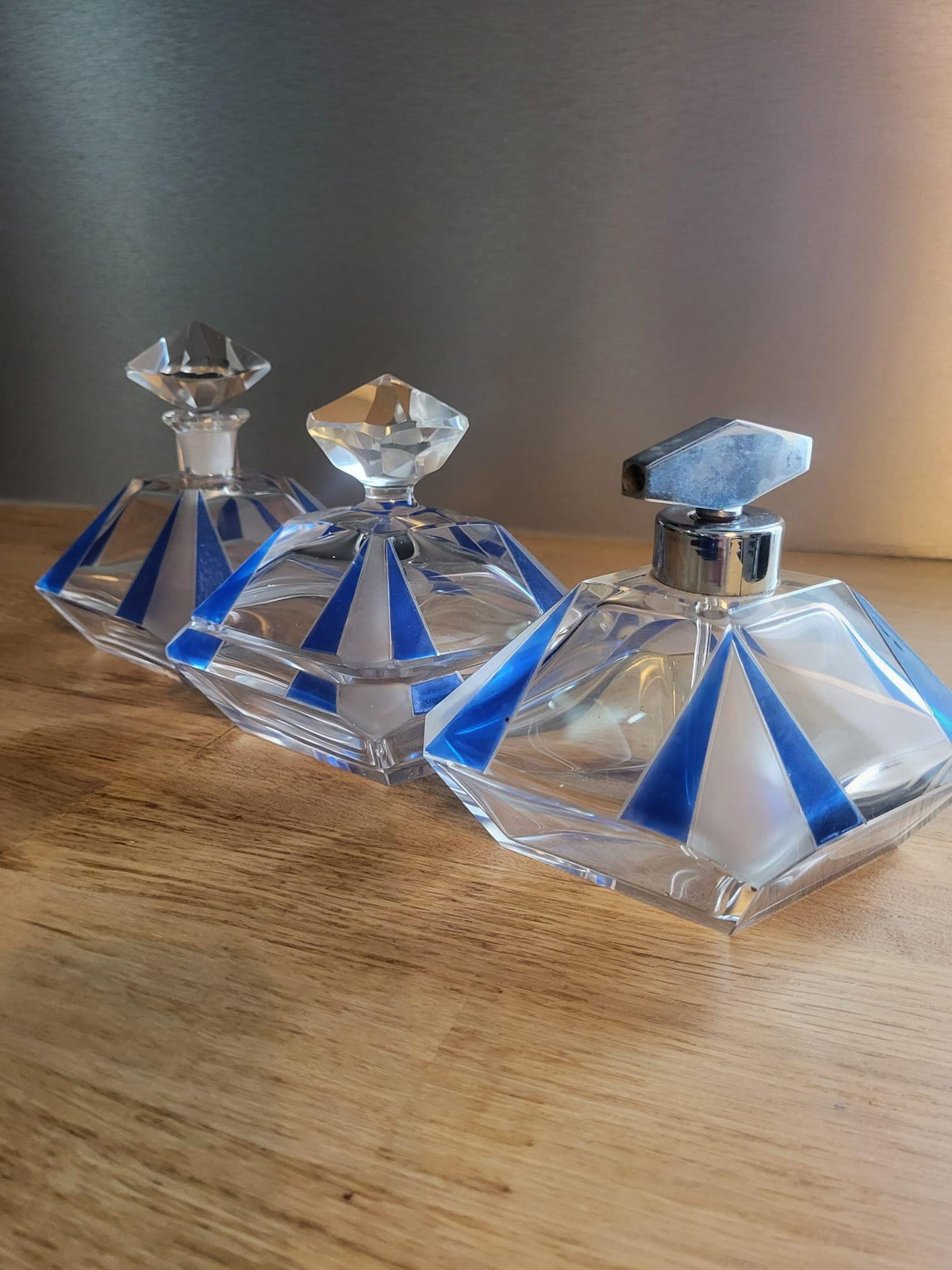 Flacons de toilette Art déco