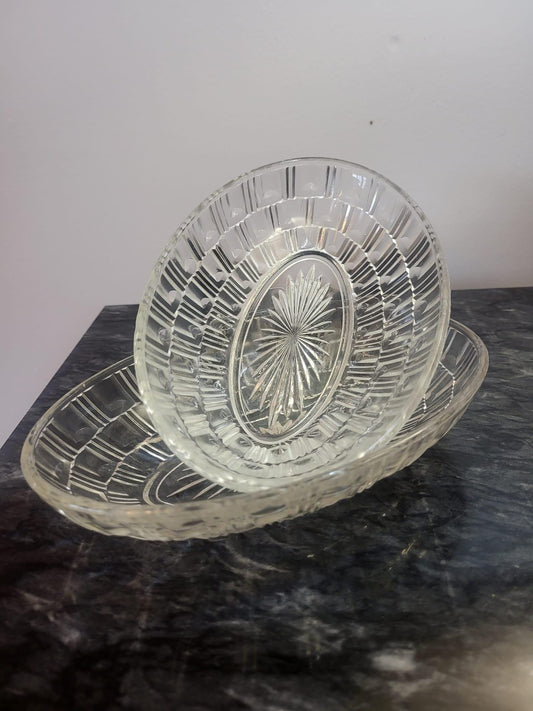 Coupelles anciennes en verre