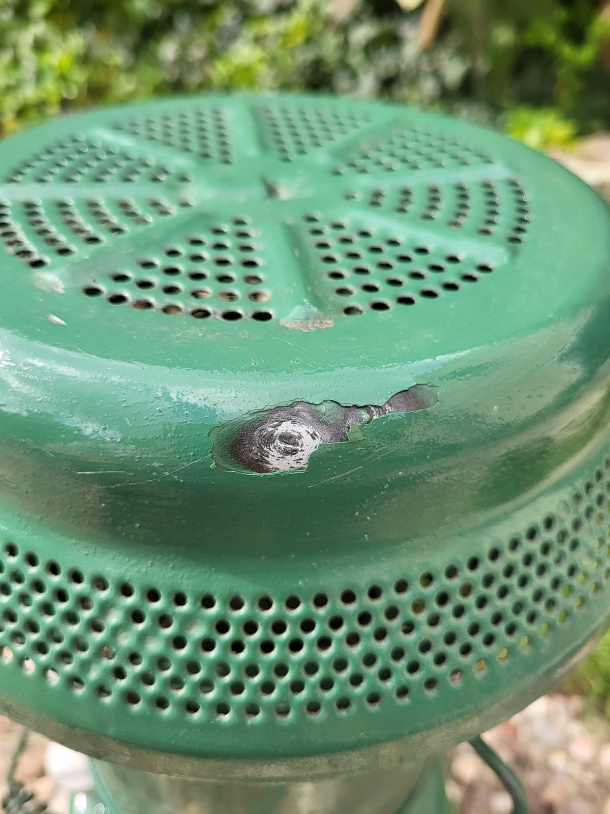 Poêle à pétrole ancien