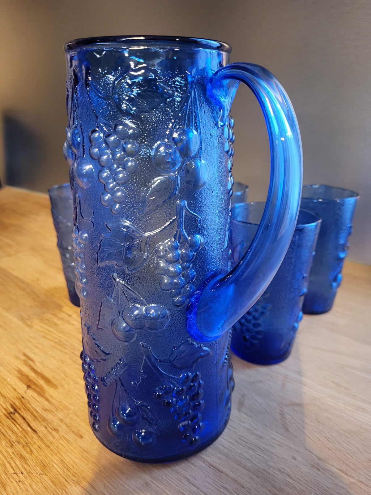 Service à orangeade verre