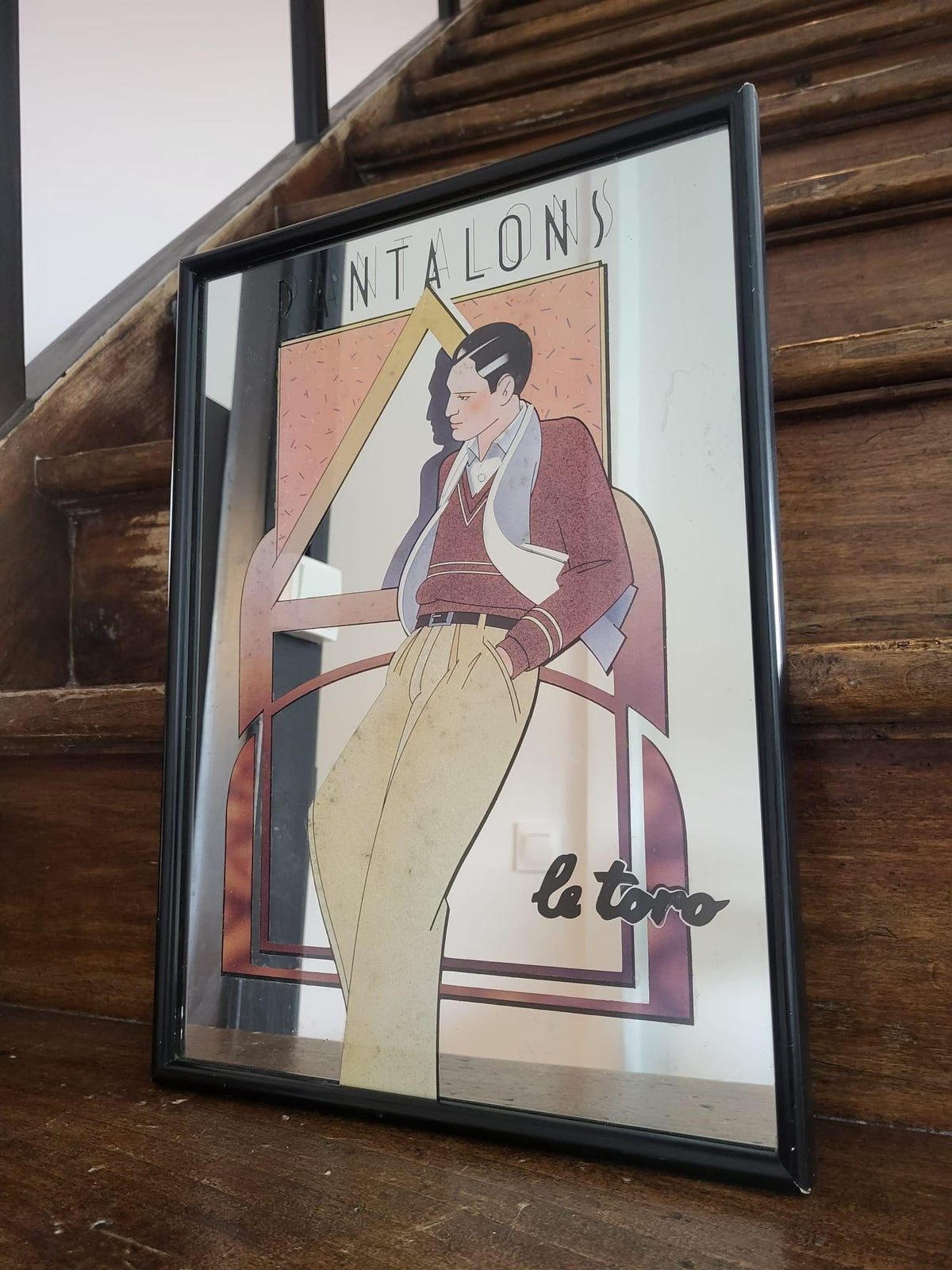 Miroir publicité vintage