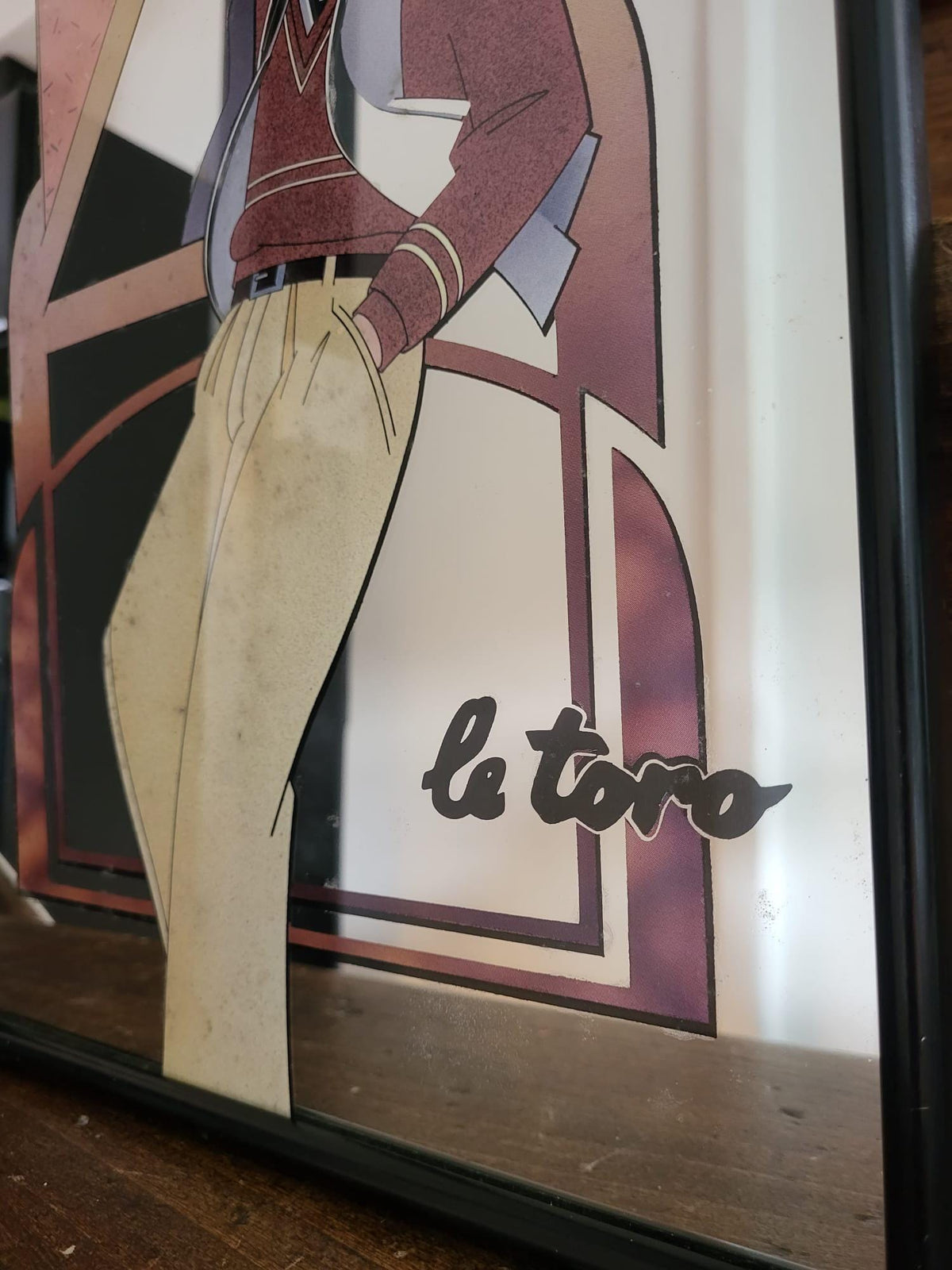 Miroir publicité vintage