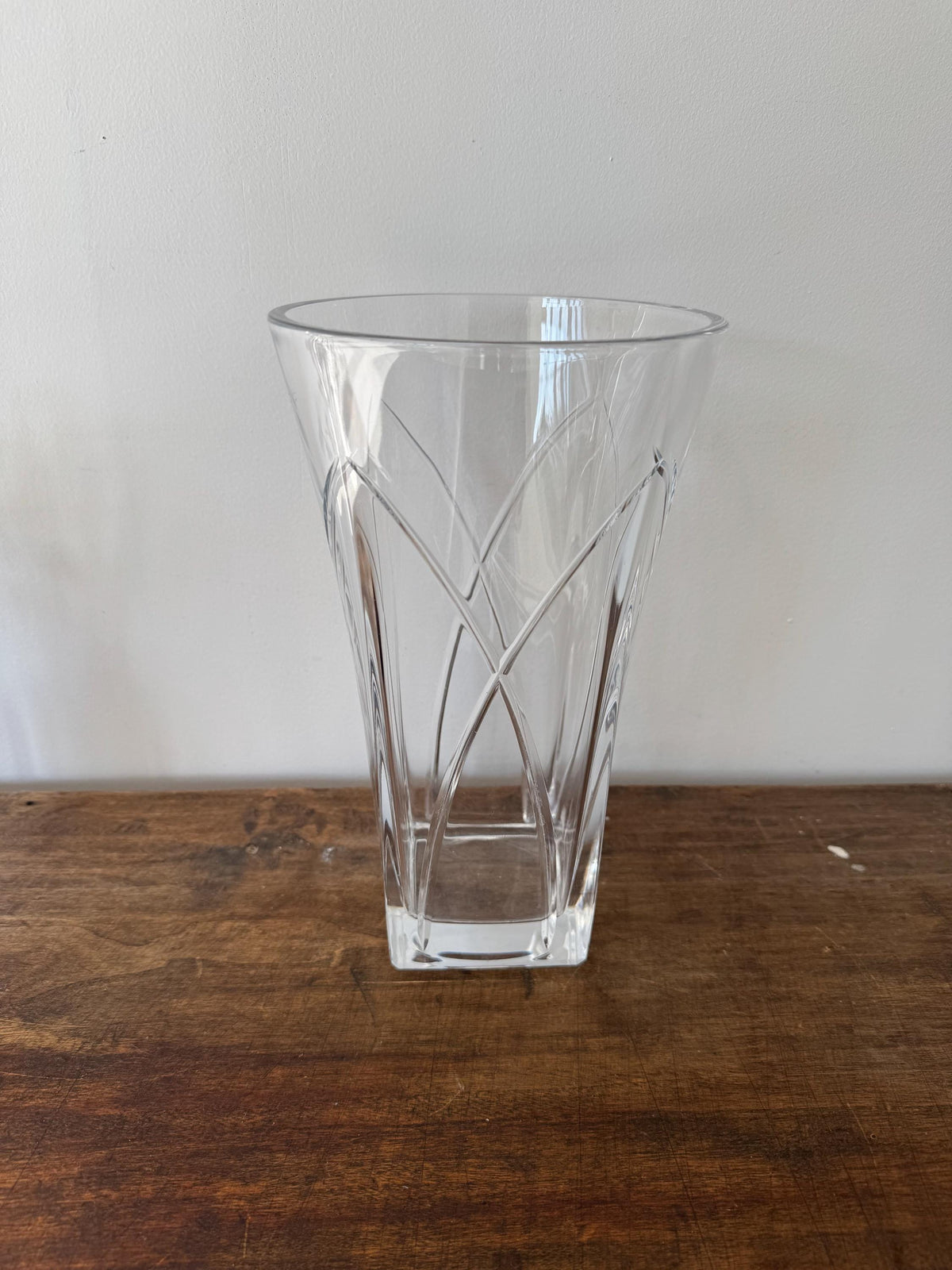Vase cristal vintage