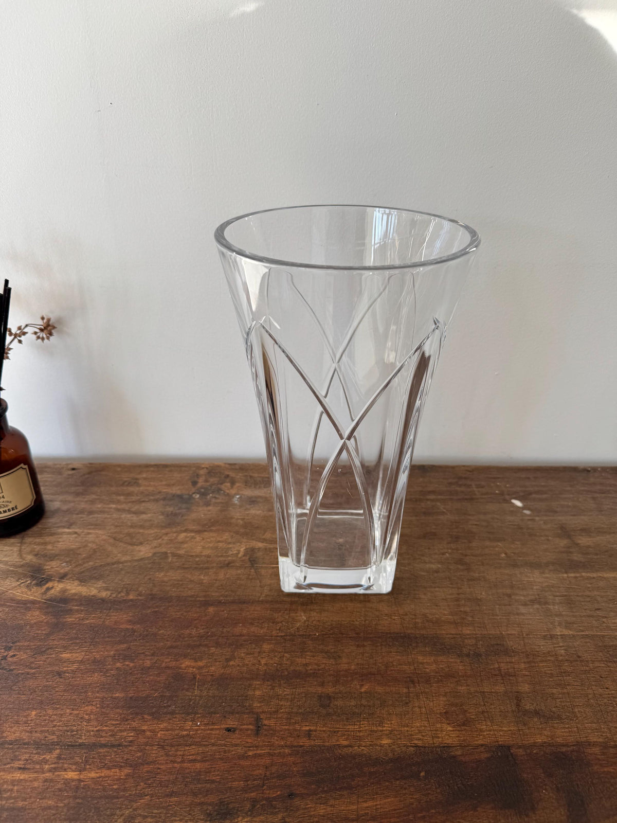 Vase cristal vintage