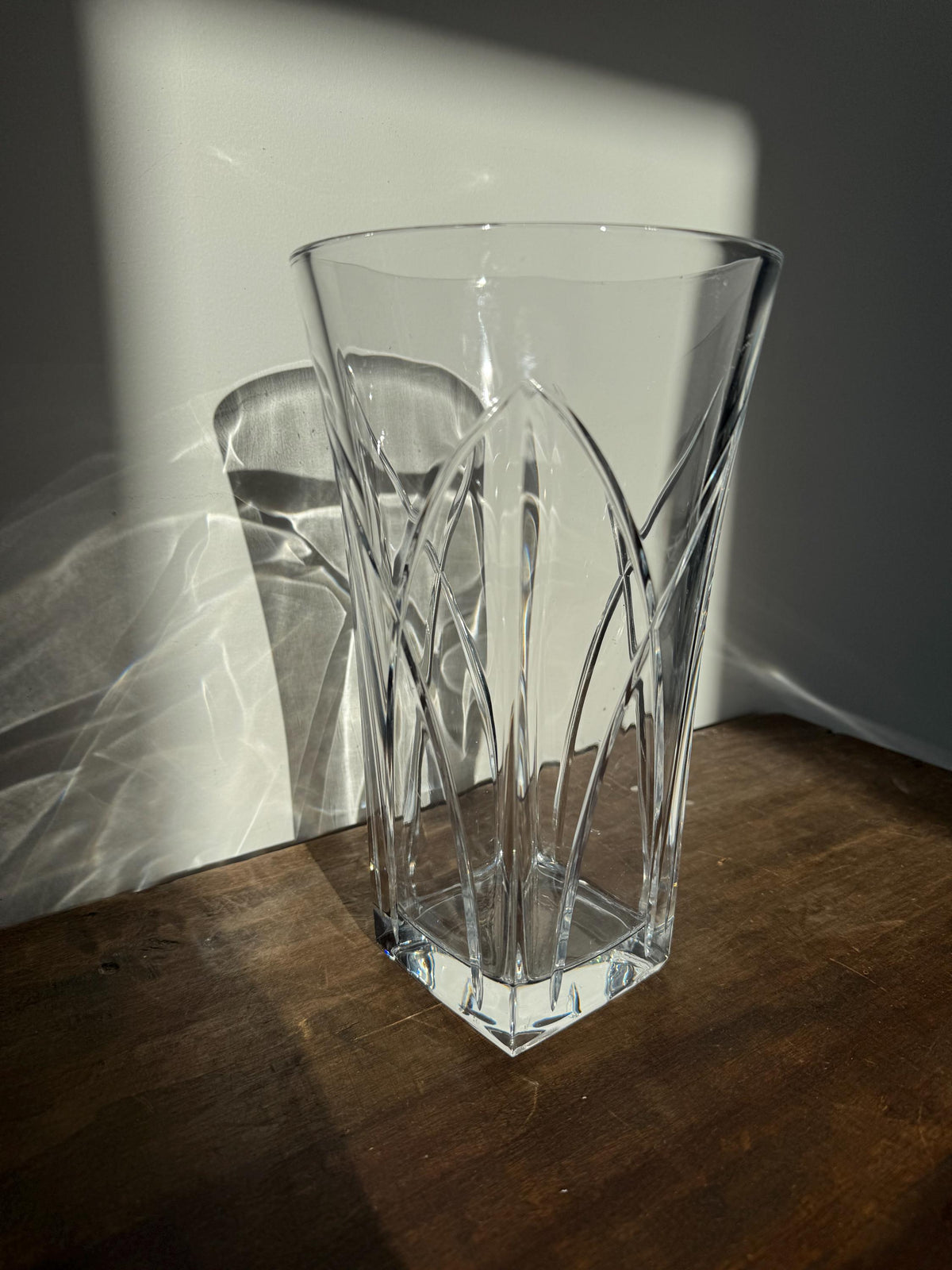 Vase cristal vintage