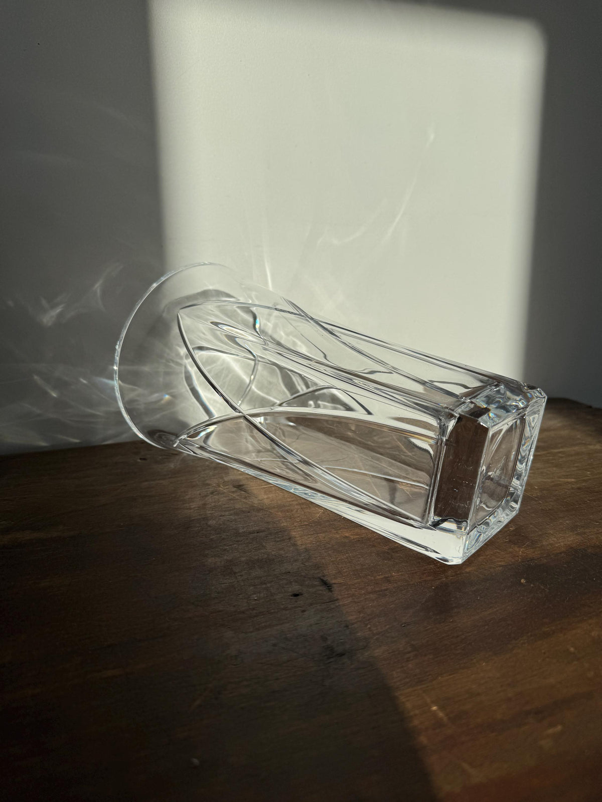 Vase cristal vintage