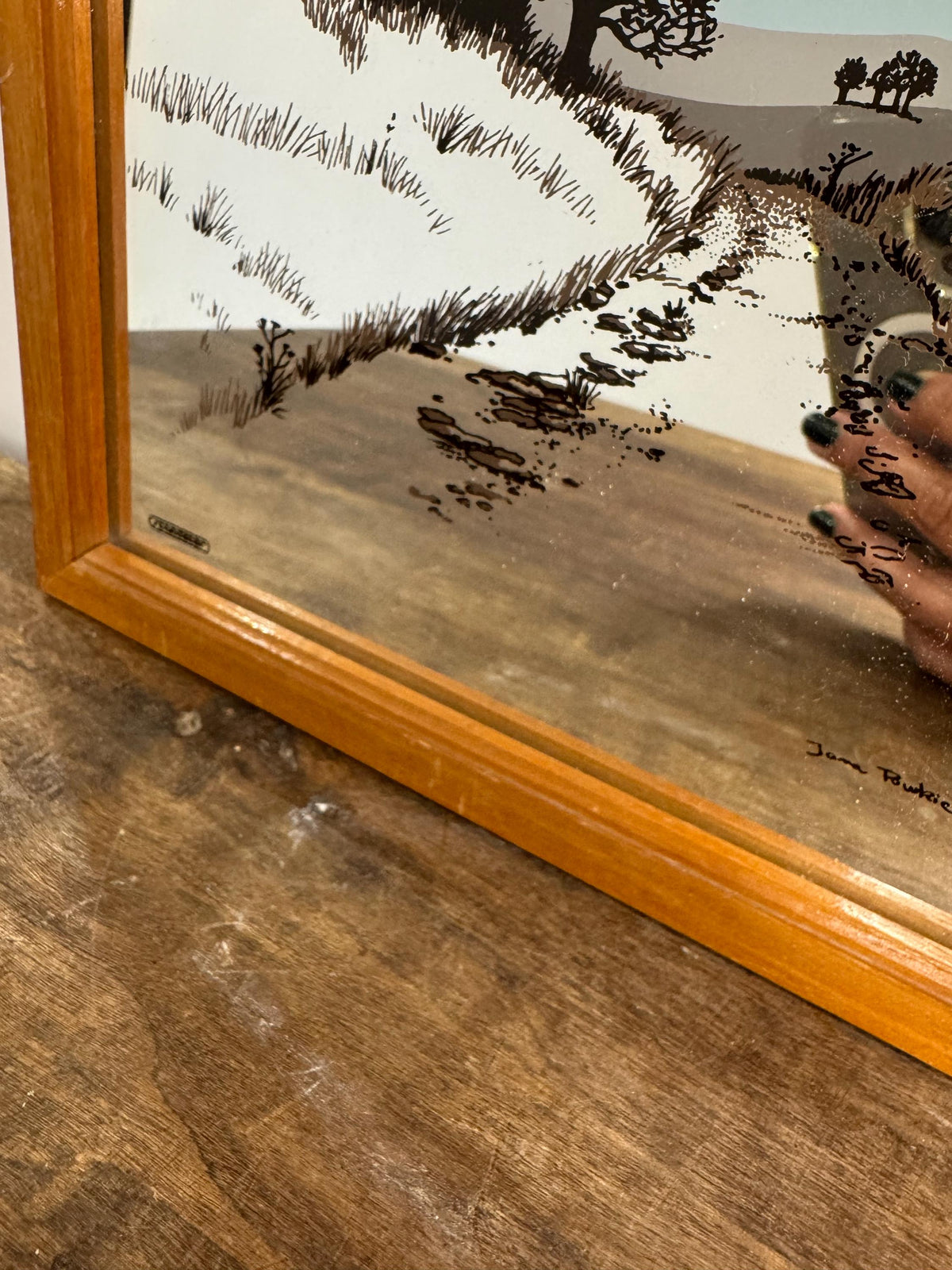Miroir cadre vintage