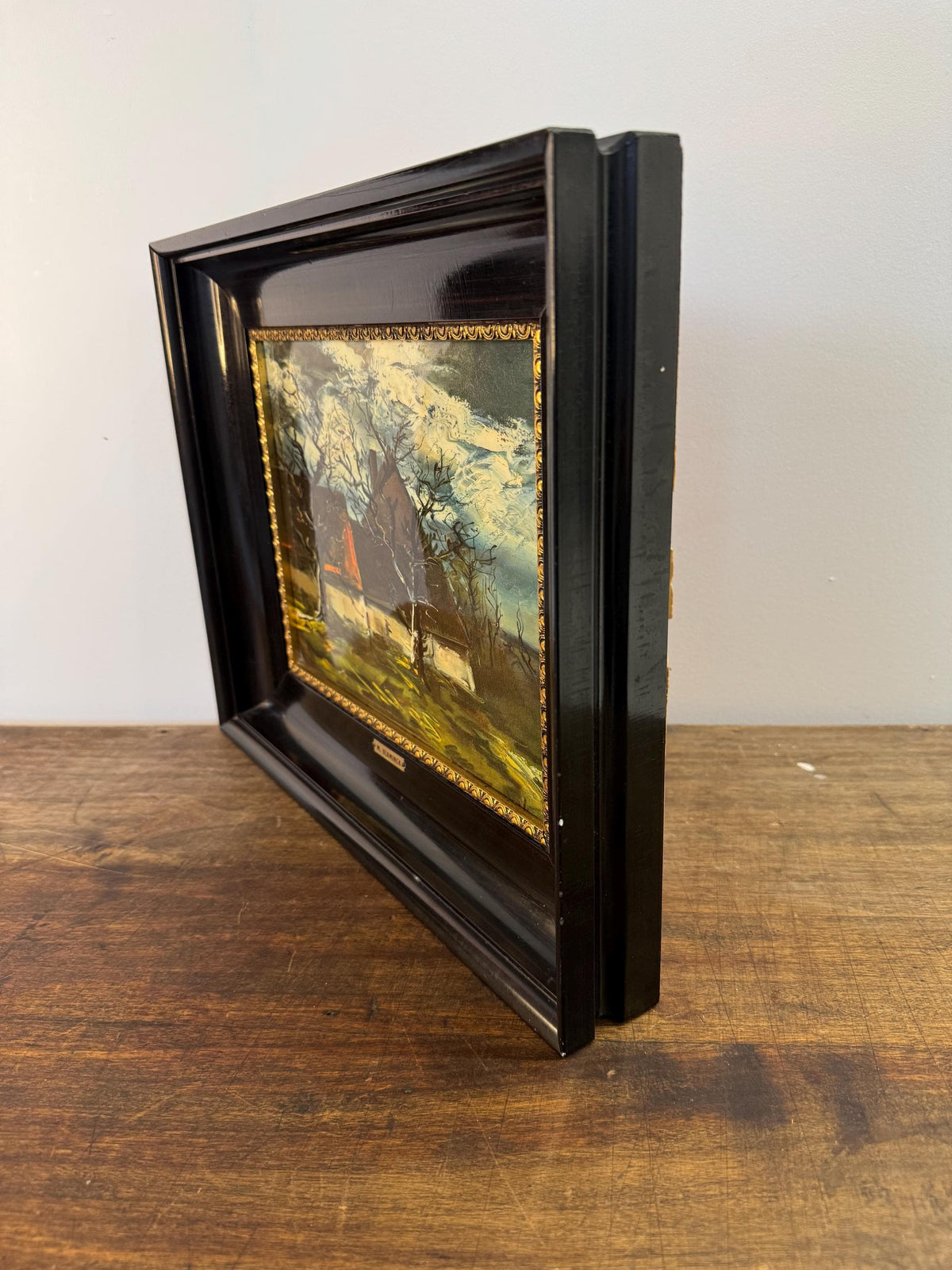 Tableau reproduction La Chaumière Maurice de Vlaminck