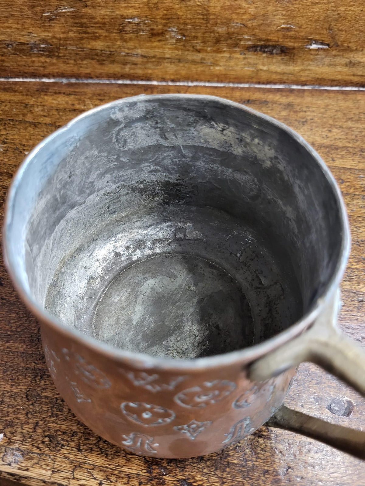 Pot cuivre ancien