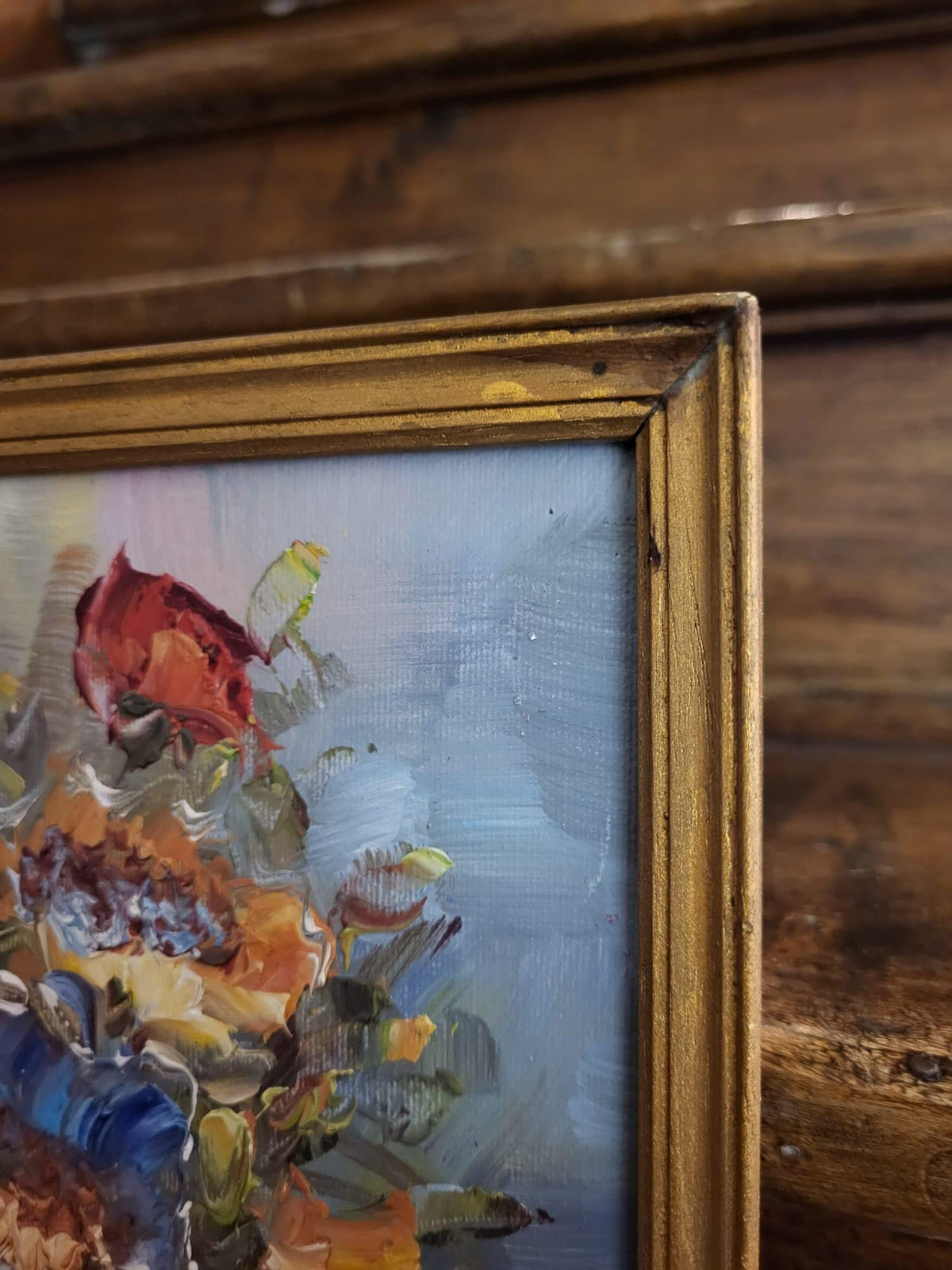 Tableau peinture fleurs