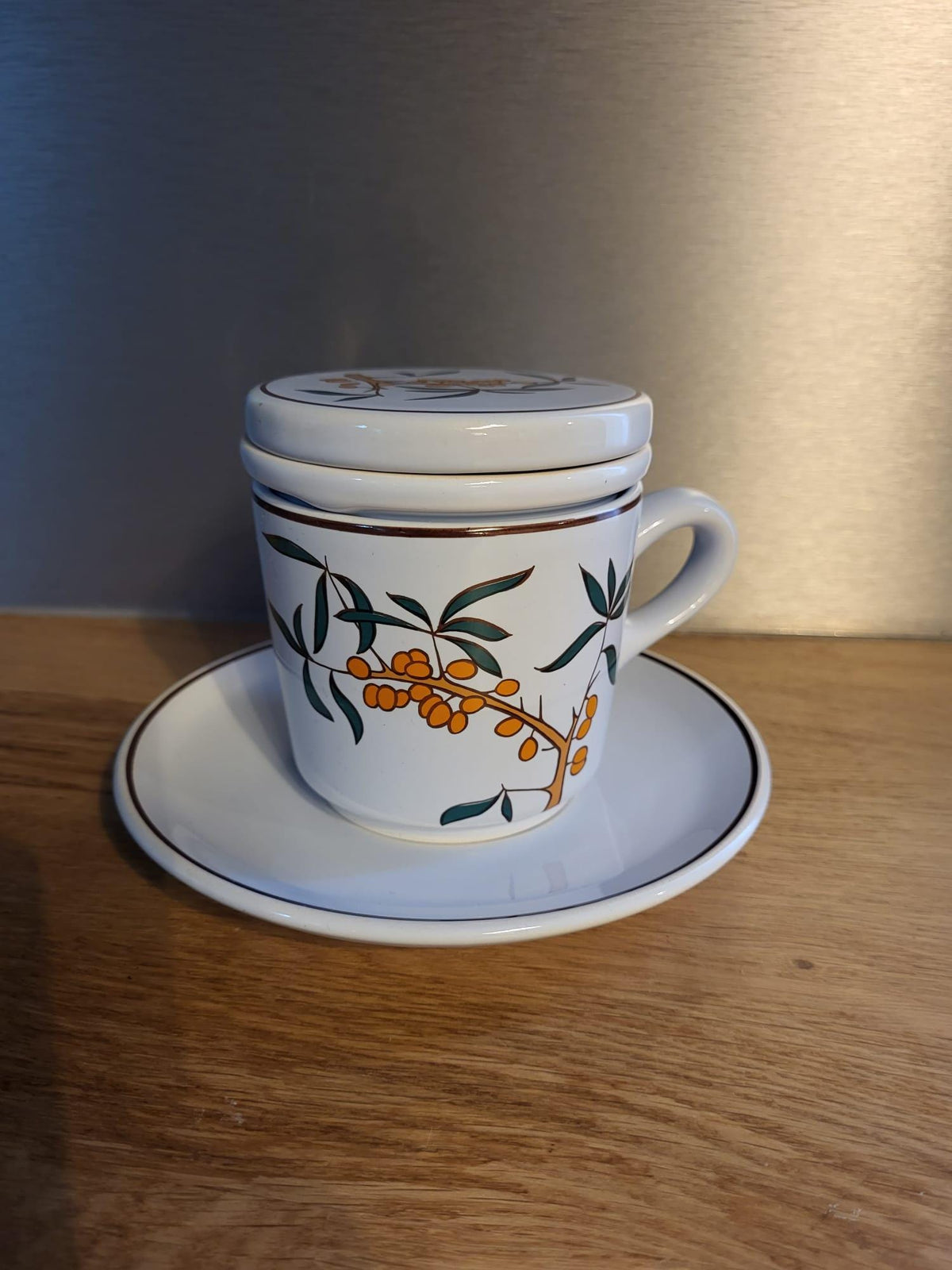 Tisanière céramique vintage