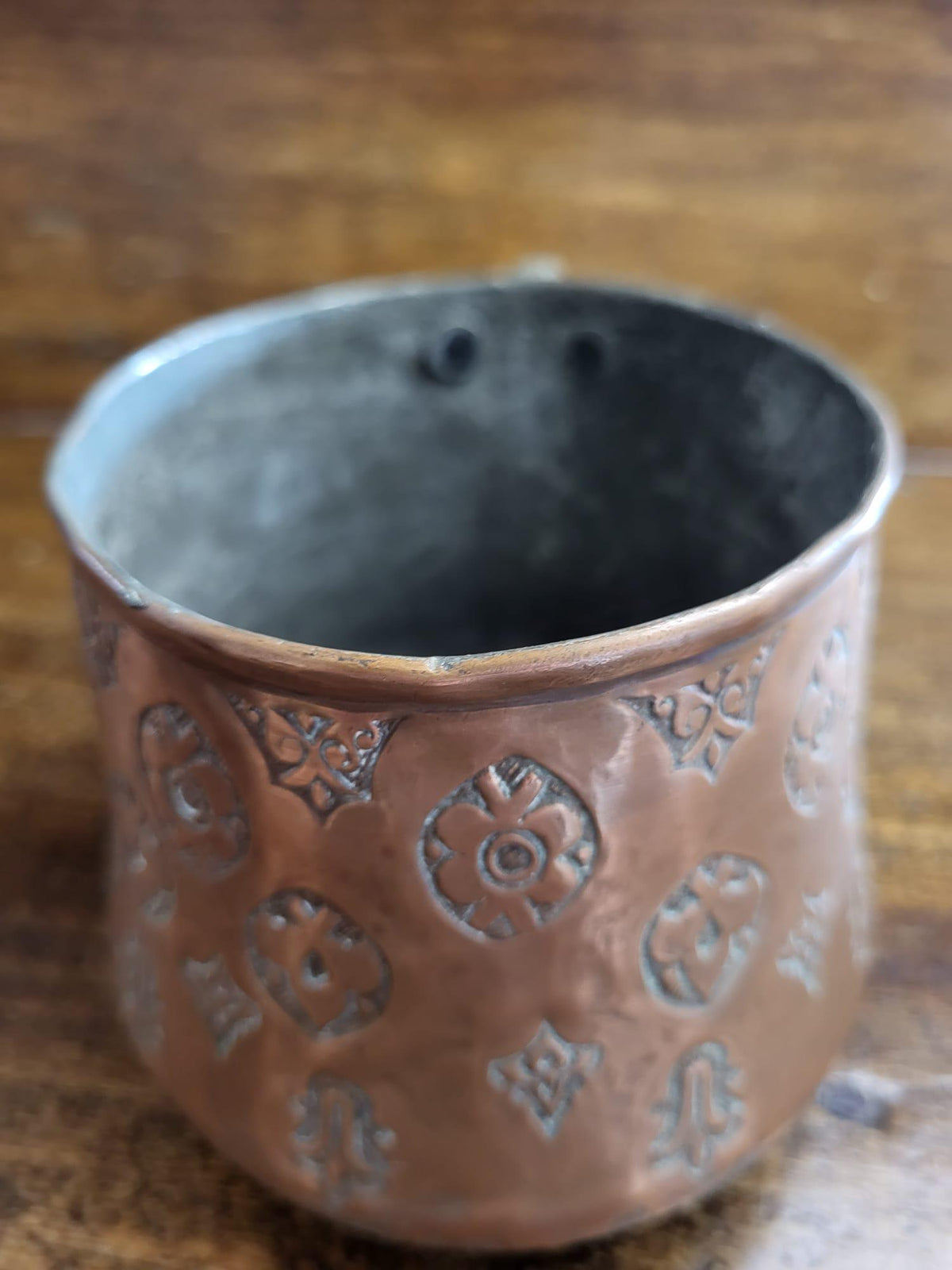 Pot cuivre ancien