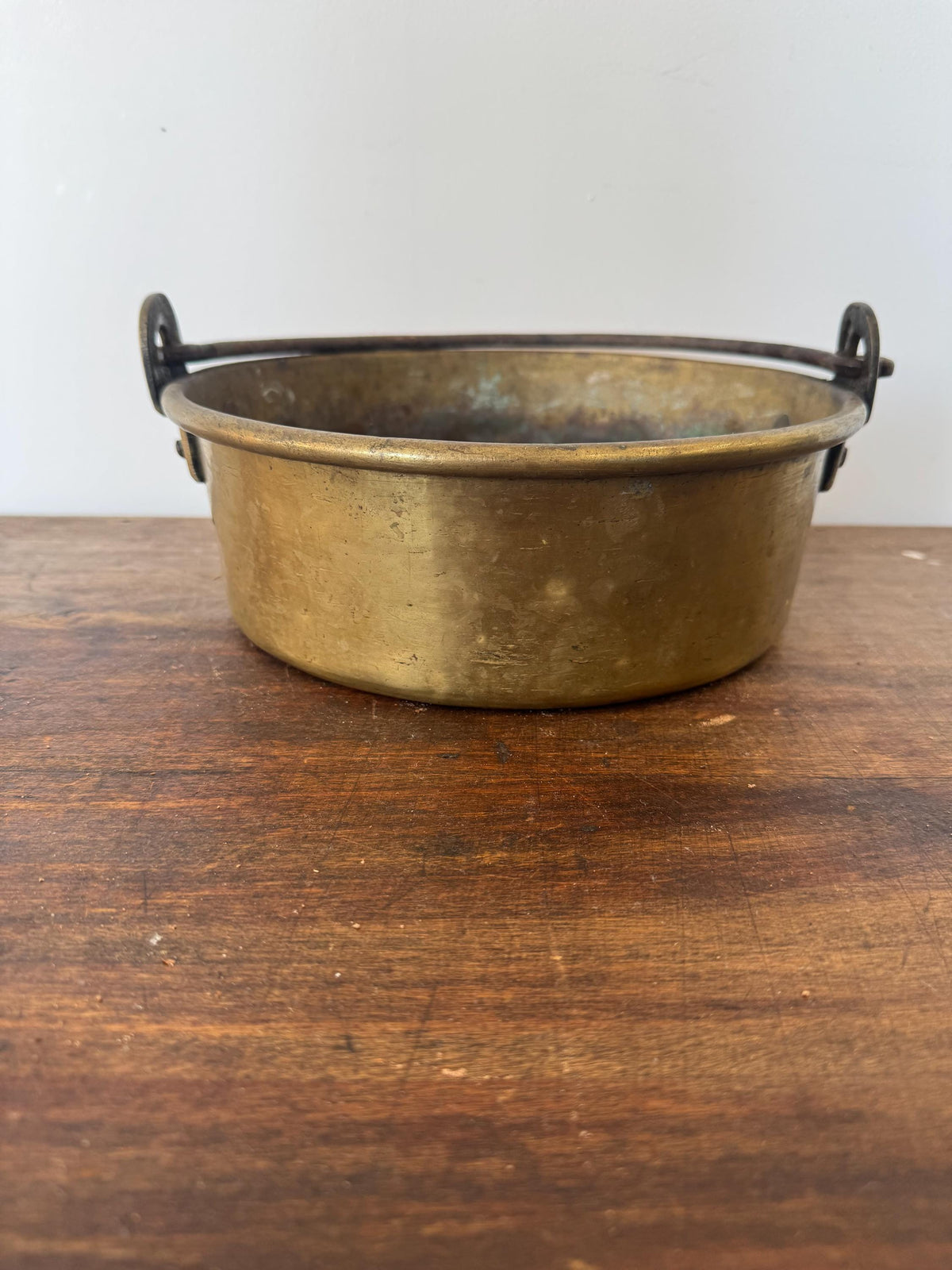 Chaudron laiton ancien