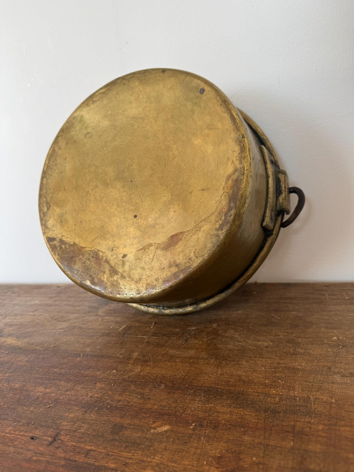 Chaudron laiton ancien