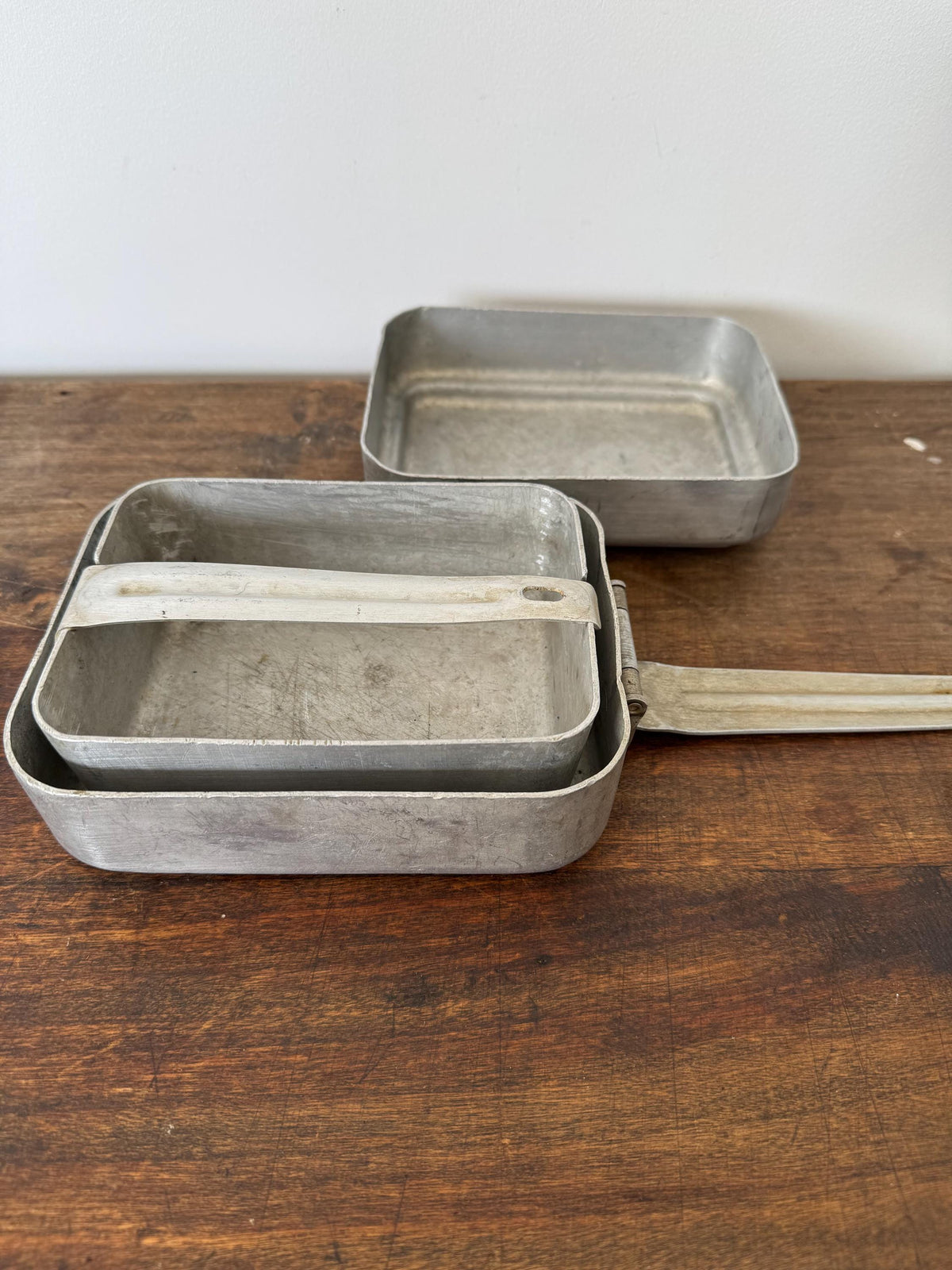 Ancienne gamelle aluminium