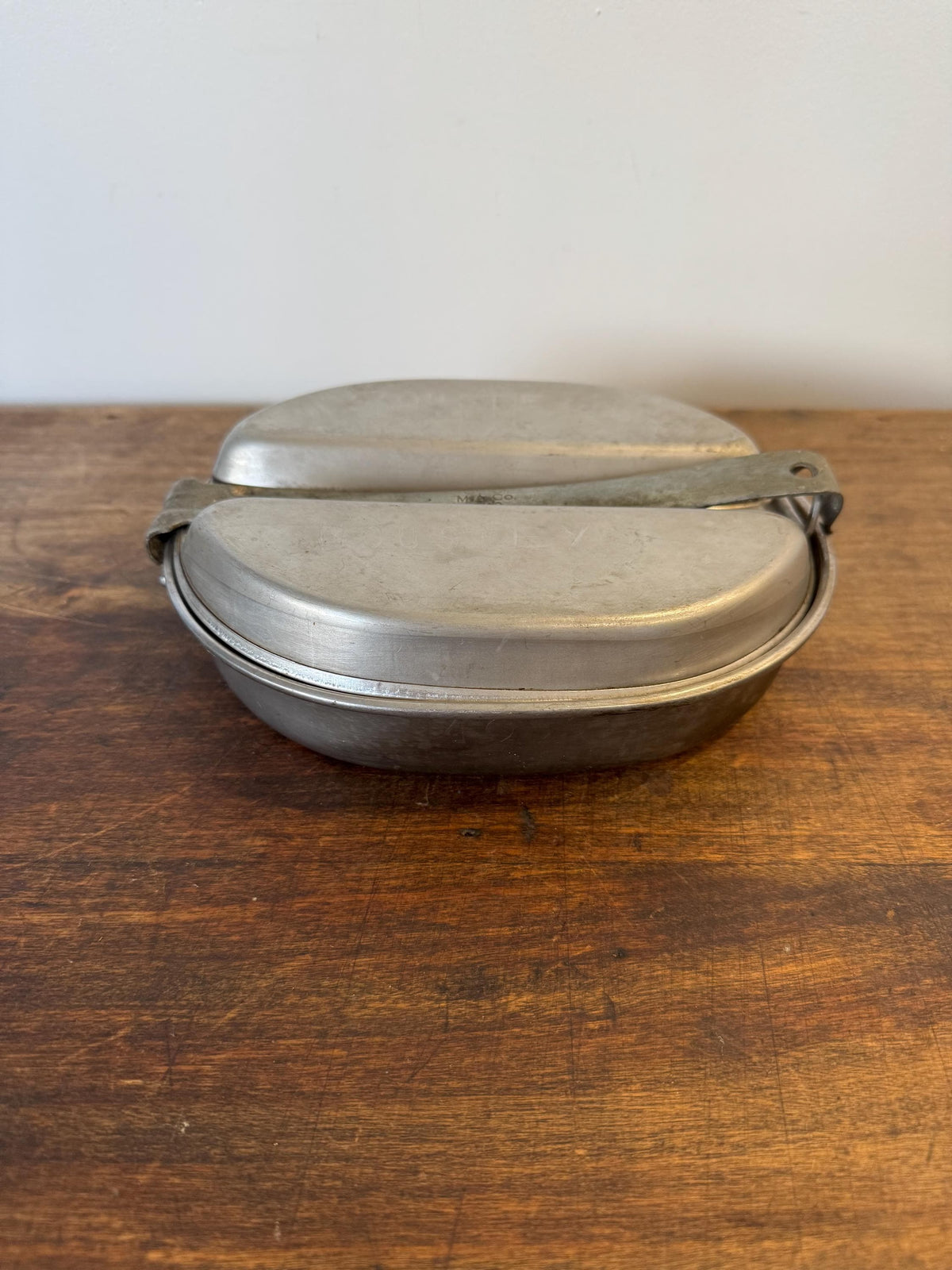 Ancienne gamelle aluminium
