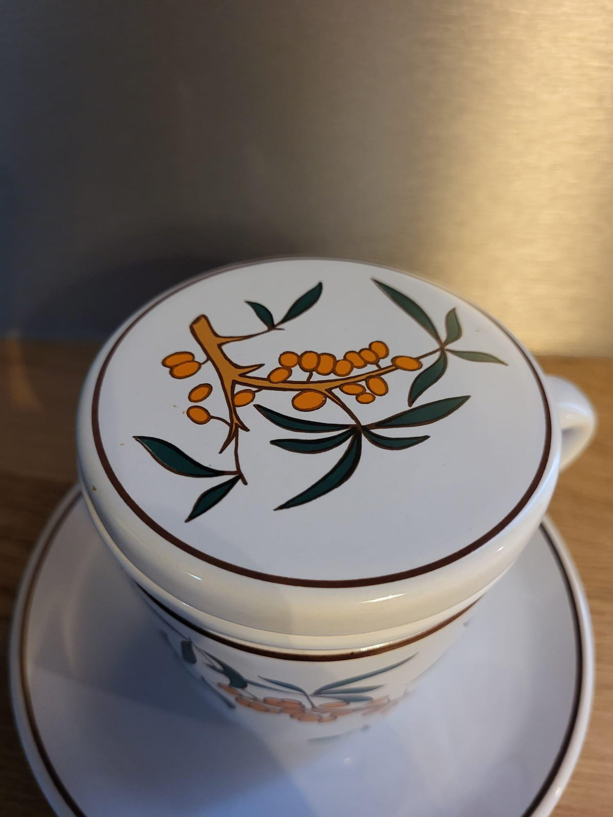 Tisanière céramique vintage
