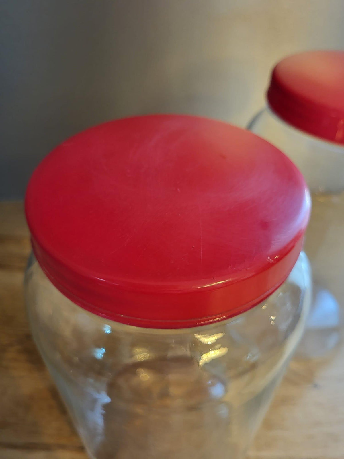 Pots verre vintage