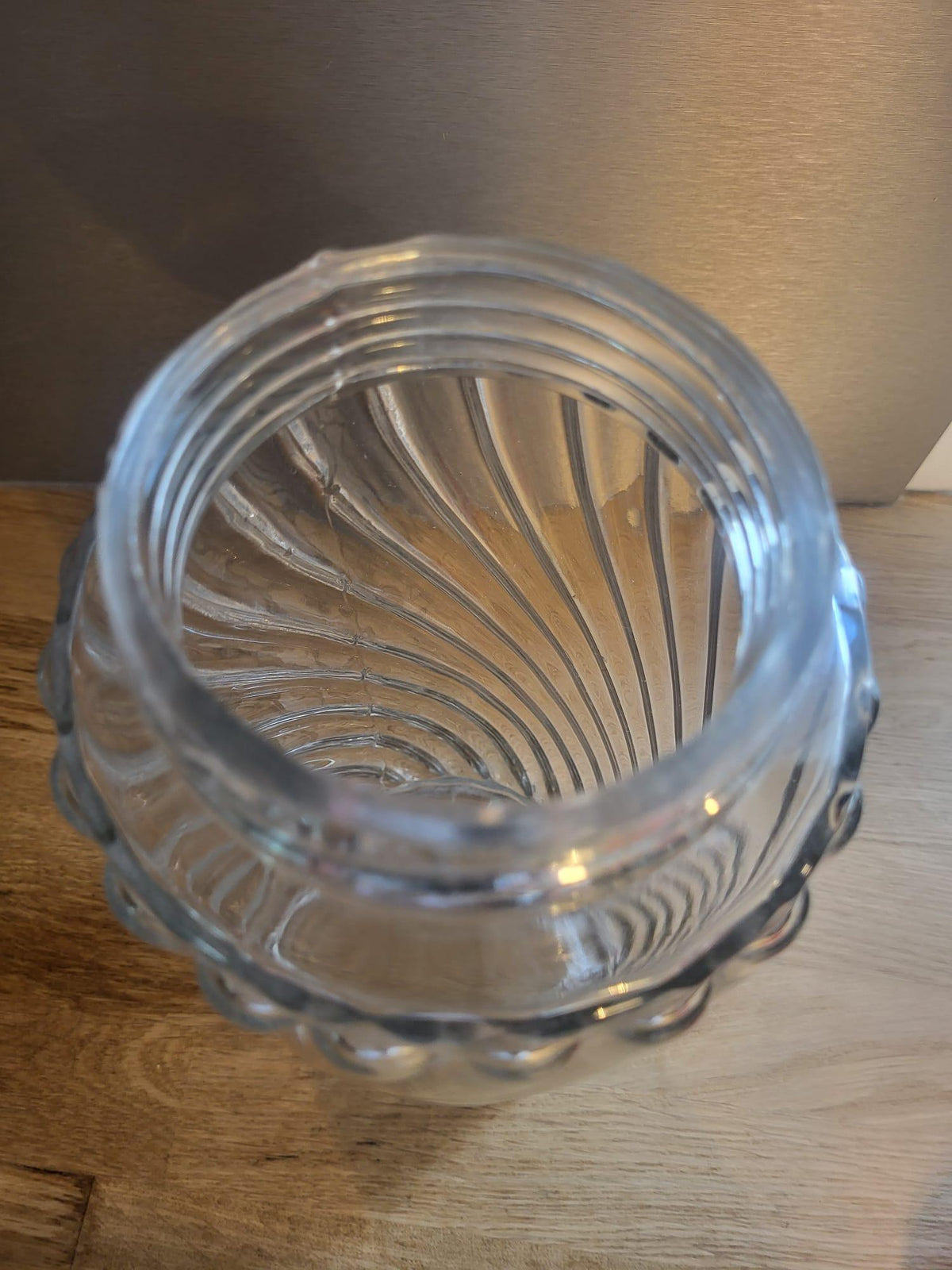 Bocal vintage verre