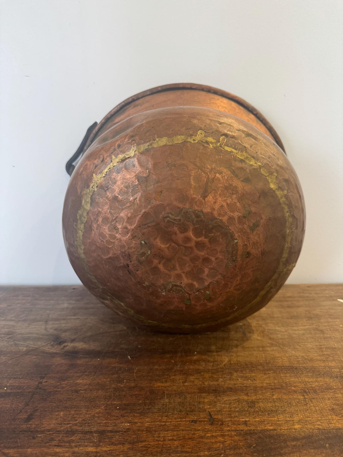 Chaudron cuivre ancien