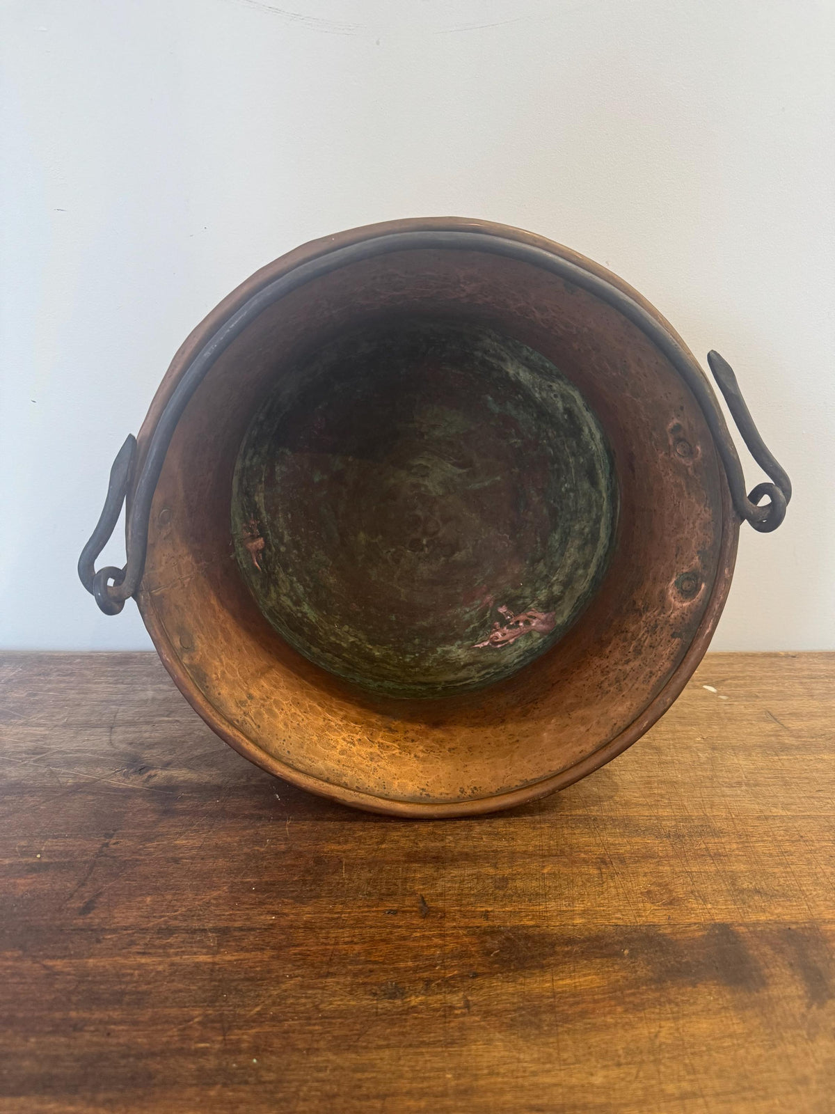 Chaudron cuivre ancien